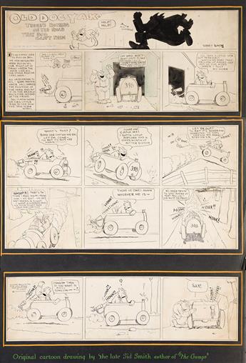 SIDNEY (ROBERT SIDNEY) SMITH (1877 - 1935) "Old Doc Yack: There's nothing on the road that Doc can't trim."